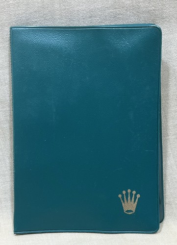 Rolex 1970 certificate wallet - rolex,