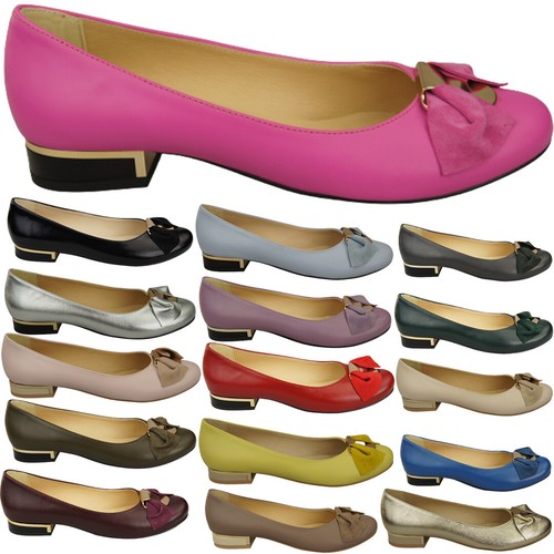 Scarpe ballerine donna pelle