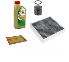 Kit Tagliando VW Golf VII 1.4 TGI CNG 81 KW 1.2 TSI Filtri 4L Olio Castrol 5W30