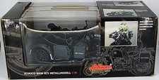 BMW R75 sidecar German Wehrmacht WWII +2 figurines 1/10 Schuco metal model 06561