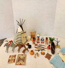 Vintage 1990 playmobil western - vintage,