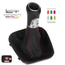 Pomello cambio per Mercedes W203 Facelift S203 CL203 LED 04-07 filetto rosso C41