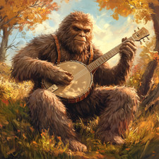 Adesivo murale adesivo bigfoot