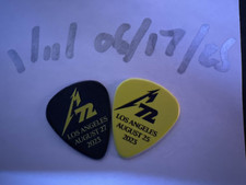METALLICA M72 TOUR Los Angeles Plettro per chitarra entrambe le notti incluse