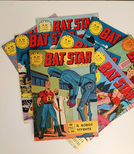 BAT STAR albi dell' avventuroso anno 1964, lotto di 8