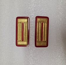 Rare Mostrine Da Ufficiale Vigile Urbano Anni 50 come da foto. 