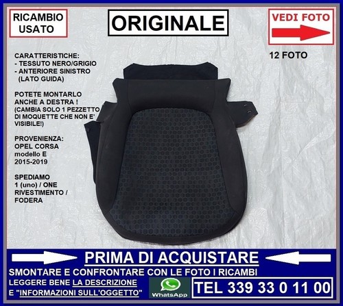 Rivestimento fodera seduta - fodera,