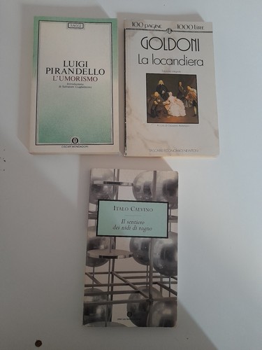 Lotto libri classici italiani - lotto,