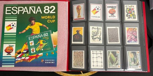 Panini world cup espana - cup, 82