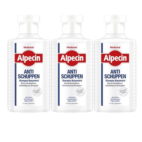 Alpecin shampoo antiforfora - 3x,