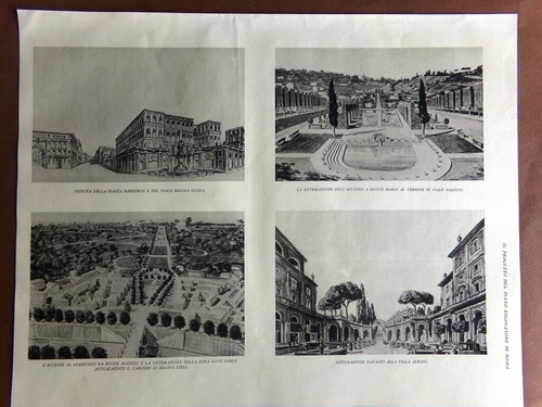Stampa del 1931 - , piano