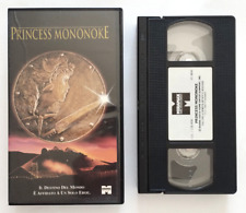 Vhs Princess Mononoke Film Fantasy Principessa Videocassetta Vintage (V19)