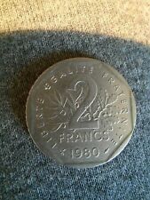 MONETA  2 Franchi Francesi 1980 -  2 Francs F. 1980 BB+