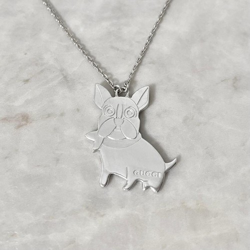Collana gucci bulldog francese - gucci,