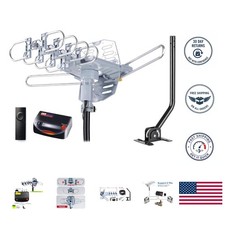 Antenna TV Amplificata Doppia