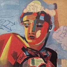 Sandro CHIA Acquatinta, arte moderna contemporanea, Transavanguardia