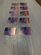 LOT OF 10 PATRIOTIC YARD SIGNS