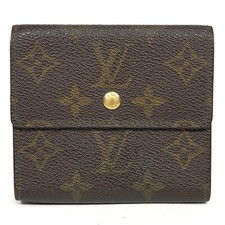 Portafoglio originale Louis Vuitton Porte Monnaie Billet Carte Cred Bifold Monogram M61652
