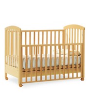 lettino bambino faggio masello, spondina regolabile marca Ciak Pali come nuovo