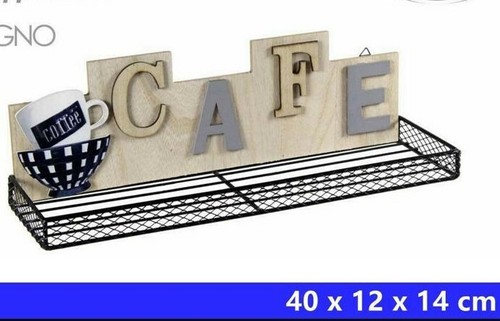 Portacapsule mensola legno - in,