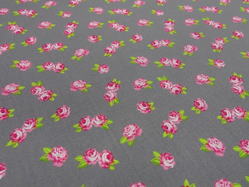 Tessuto cotone popeline rose