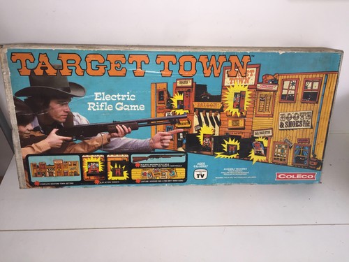 Coleco western target town - western,