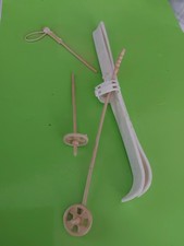 sci con bacchette  di  Barbie anni 80 buono stato ma  bacchette rotte