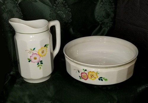 Brocca catino ceramica - brocca,