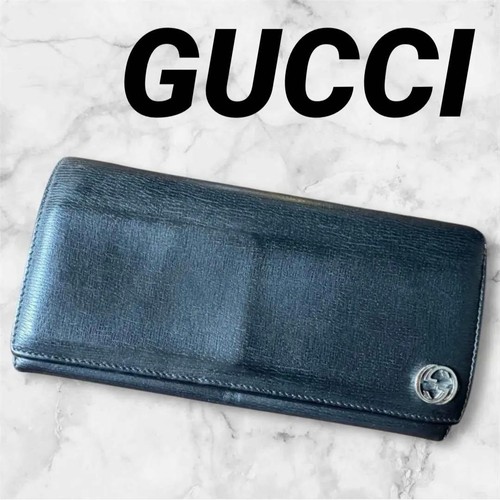 Gucci portafoglio lungo bifold - portafoglio,