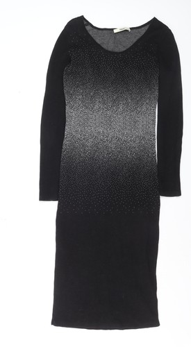 Abito donna nero bodycon