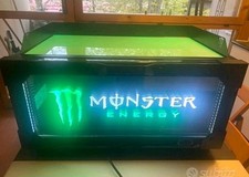 Frigo Frigorifero Monster Energy  Bar Casa Pub Coca Cola Vetrina 