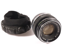 PRL) OBIETTIVO OM OLYMPUS 50 mm 1/1,8 LENS OBJECTIF OBJECTIV CUSTODIA CASE