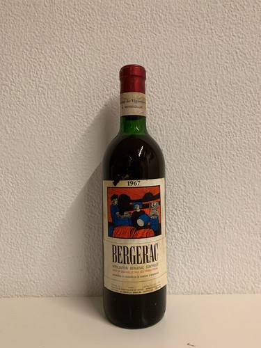 Vino annata bergerac 1967 - bergerac,