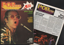 POPSTER 4/1976 POSTER MAGAZINE ELTON JOHN + INSERTO PINK FLOYD PATTI SMITH...