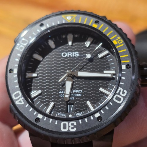 Oris aquis pro - diver, titanium