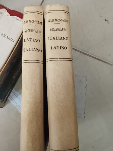 Vocabolario latino italiano - latino,