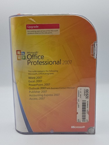 Microsoft office 2007 - microsoft,