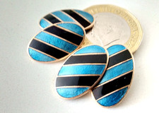Gemelli vintage oro con