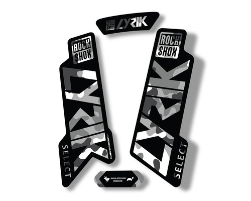Adesivo rock shox lyrik select - adesivo,