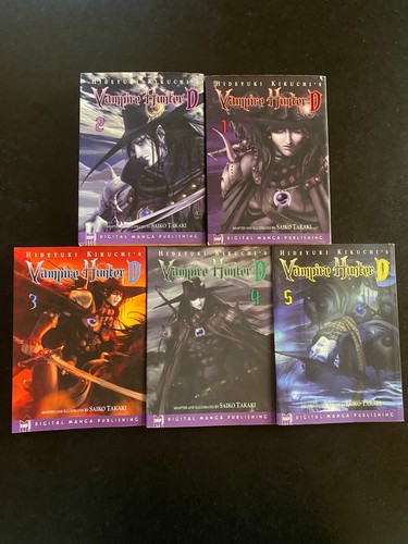 Vampire hunter manga volumes - hunter, d