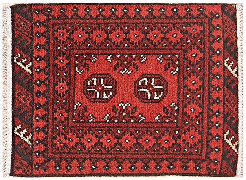 Afgano aqcha poshti tappeto - poshti,