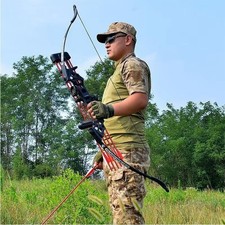 Arco ricurvo 30/40/50 libbre professionale da caccia tiro con l'arco in lega per caccia all'aperto