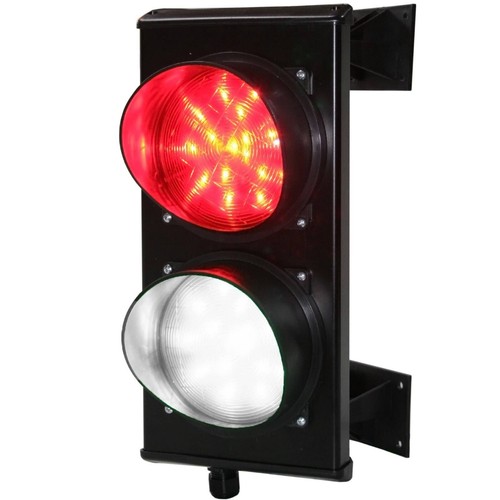 Semaforo bianco rosso - bianco-rosso, led