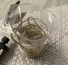 Serie luci di Natale a led catena 180 Microled Color Oro  RGB filo in rame