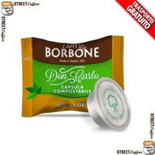 400 Capsule compostabili Caffè Borbone Don Carlo Oro compatibili a Modo Mio