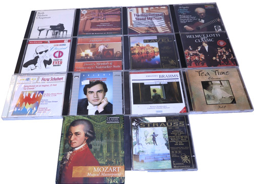 Lot classical music cds - of,
