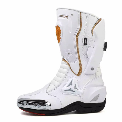 Stivali moto pelle moda uomo - stivali,
