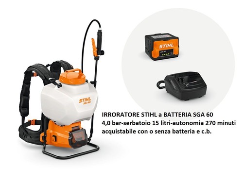 Irroratore batteria stihl - batteria,