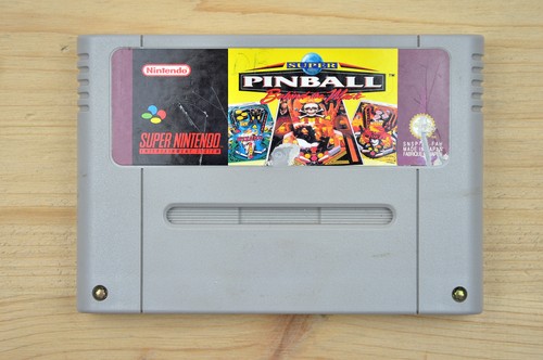 Snes super pinball behind - super, pinball:
