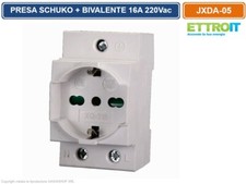 Presa schuko bipasso - schuko,